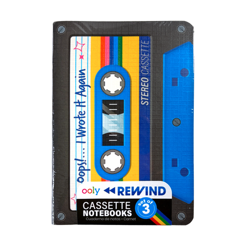 Rewind Retro Mini Notebooks - Set of 3