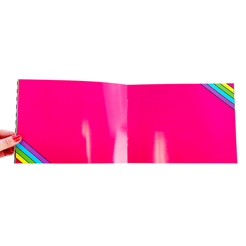 Retro Rainbow Sticker Collector