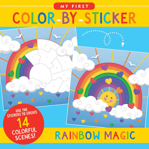 My First Color-By-Sticker Book: Rainbow Magic