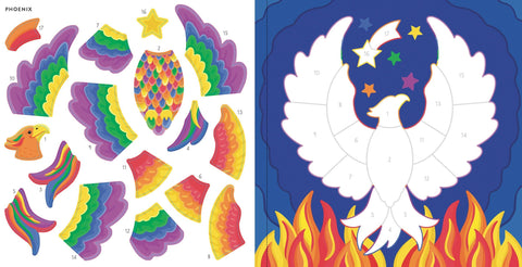 My First Color-By-Sticker Book: Rainbow Magic