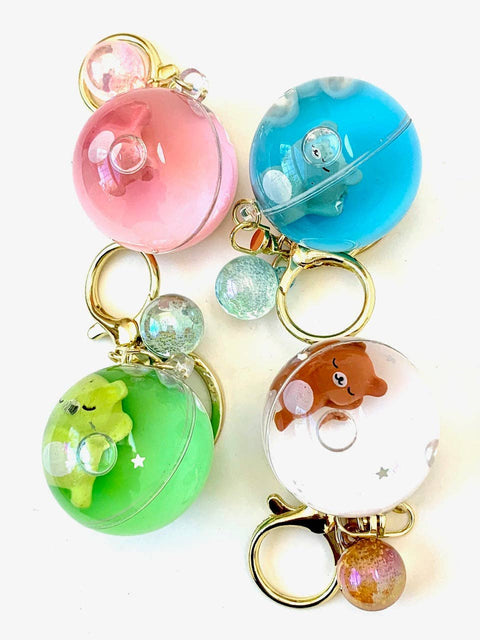 Animal Ball Key Charm