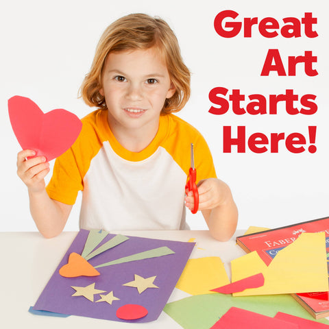 Construction Paper Pad: 60 sheets 9" x 12" - 10 colors