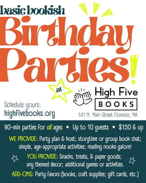 Birthday Party at High Five Books!