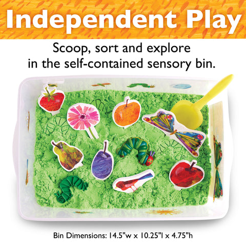 Sensory Bin The Very Hungry Caterpillar Activity Bin