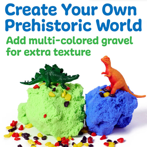 Sensory Mini Play Kit Jar with Cloud Clay: Dinosaur Theme