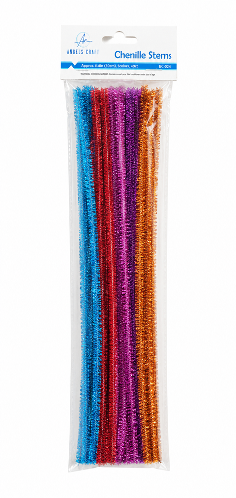 Chenille Stems Color Collection, 25ct: Metallic