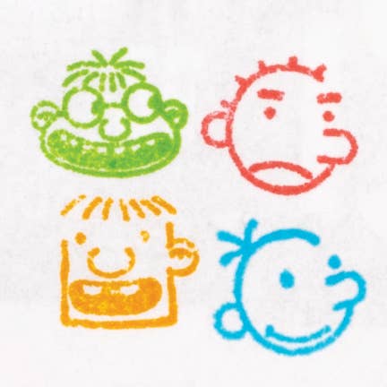 Diary of a Wimpy Kid 6 Color Pen w/ Stamper