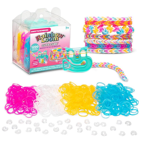 Sweets Changing Rubber Band Cutie Cube 1200pcs