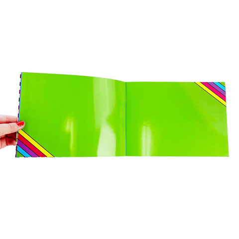 Retro Rainbow Sticker Collector