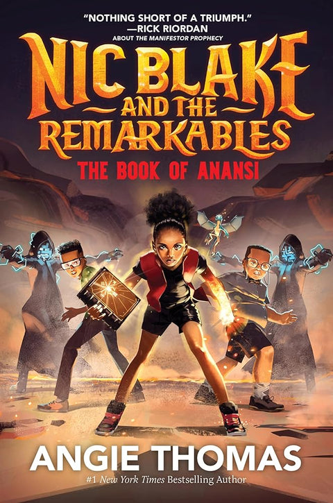 Nic Blake and the Remarkables: The Book of Anansi cover image