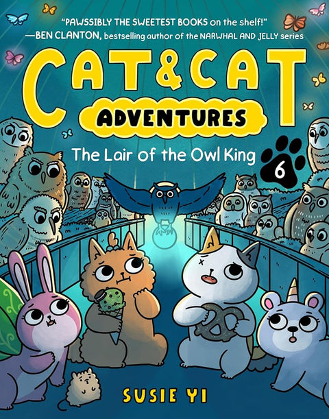 Cat & Cat Adventures: The Lair of the Owl King: A Graphic Novel cover image
