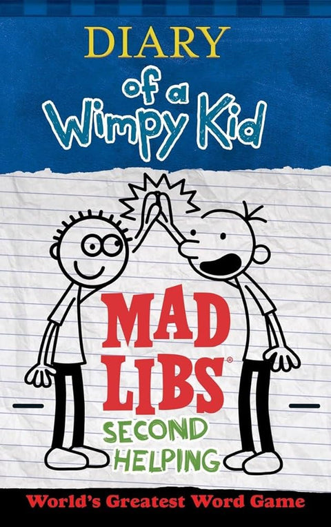 Diary of a Wimpy Kid Mad Libs: Second Helping: World's Greatest Word Game cover image