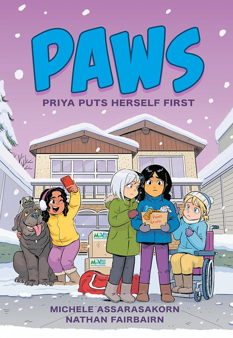 PAWS: Priya Puts Herself First: A Graphic Novel cover image
