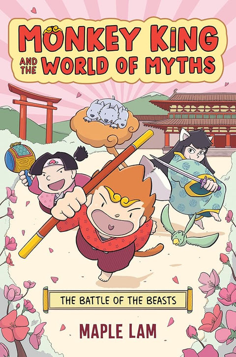Monkey King and the World of Myths: The Battle of the Beasts: A Graphic Novel cover image