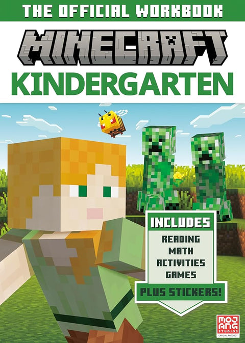 Official Minecraft Workbook: Kindergarten (Minecraft Workbooks) cover image