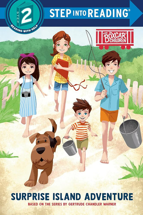 Surprise Island Adventure: Boxcar Children Early Reader (Step into Reading) cover image