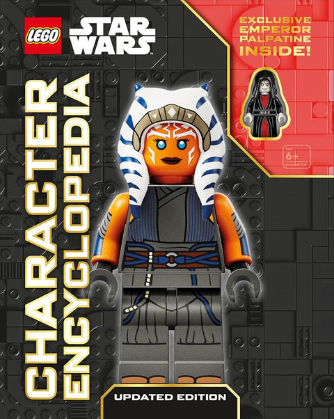 LEGO Star Wars Character Encyclopedia Updated Edition: The Ultimate Guide to the Best 200 Minifigures from the LEGO Star Wars Galaxy; Comes with Exclusive Emperor Palpatine Minifigure cover image