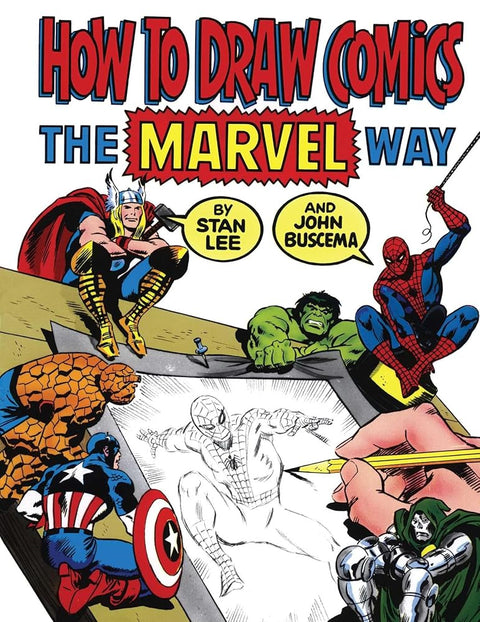 How To Draw Comics The Marvel Way cover image