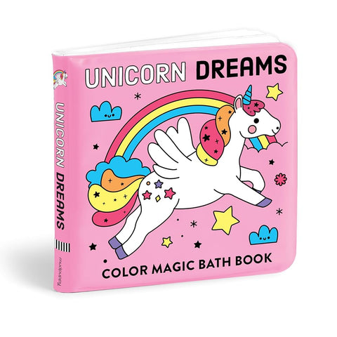 Unicorn Dreams Color Magic Bath Book cover image