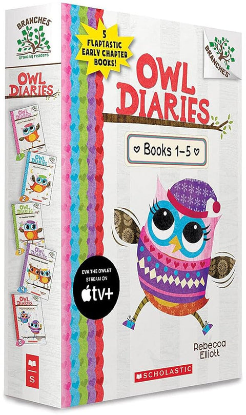 Owl Diaries, Books 1-5: A Branches Box Set cover image