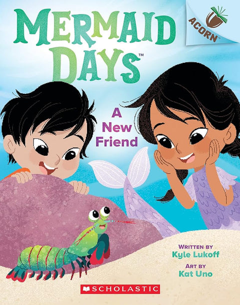 A New Friend: An Acorn Book (Mermaid Days #3) cover image
