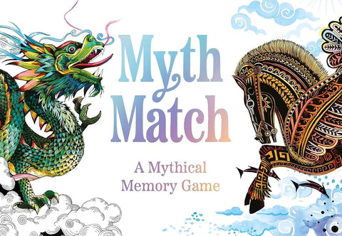 Myth Match Memory Game: Mix and match 25 fantastical creatures cover image