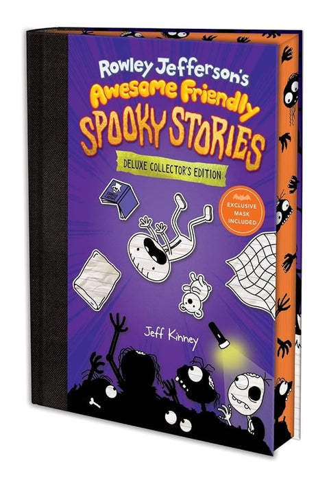 Rowley Jeffersonโs Awesome Friendly Spooky Stories: Deluxe Collectorโs Edition: From the Creator of Diary of a Wimpy Kid (The Awesome Friendly Kid Series) cover image