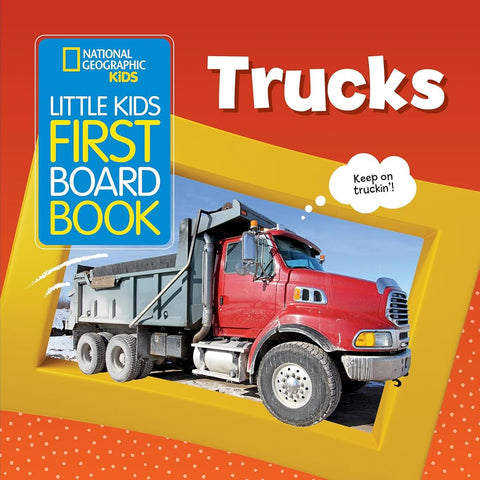 National Geographic Kids Little Kids First Board Book: Trucks cover image