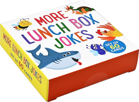 More Lunch Box Jokes for Kids! (60 card deck) cover image