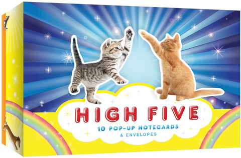 High Five : 10 Pop-up Notecards & Envelopes