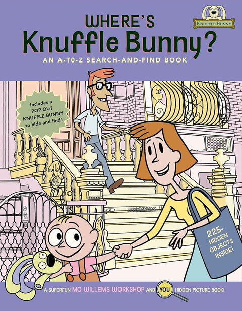 Where's Knuffle Bunny?: An A-to-Z Search-and-Find Book cover image