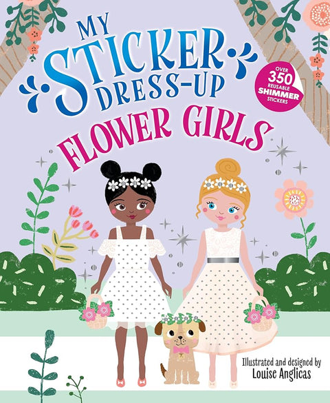 My Sticker Dress-Up: Flower Girls cover image