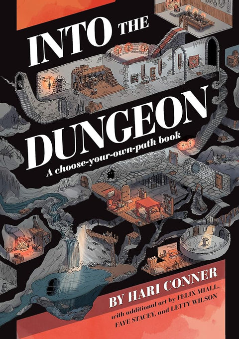 Into the Dungeon: A Choose-Your-Own-Path Book cover image