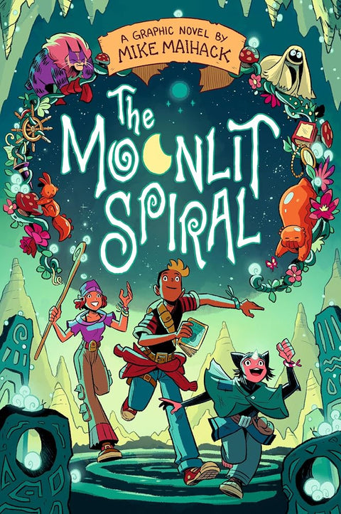 The Moonlit Spiral: A Graphic Novel cover image