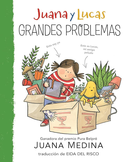 Juana y Lucas: Grandes problemas (Juana and Lucas) (Spanish Edition) cover image