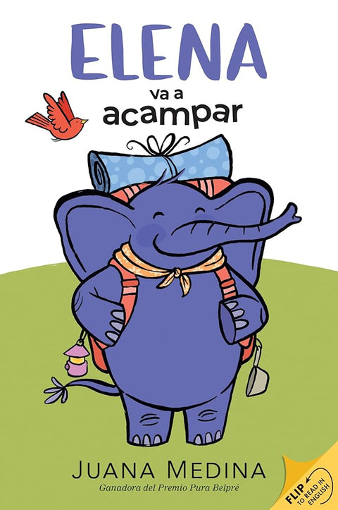 Elena Camps/Elena va a acampar: A Dual Edition Flip Book cover image