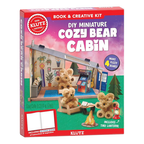 DIY Miniature Cozy Bear Cabin cover image