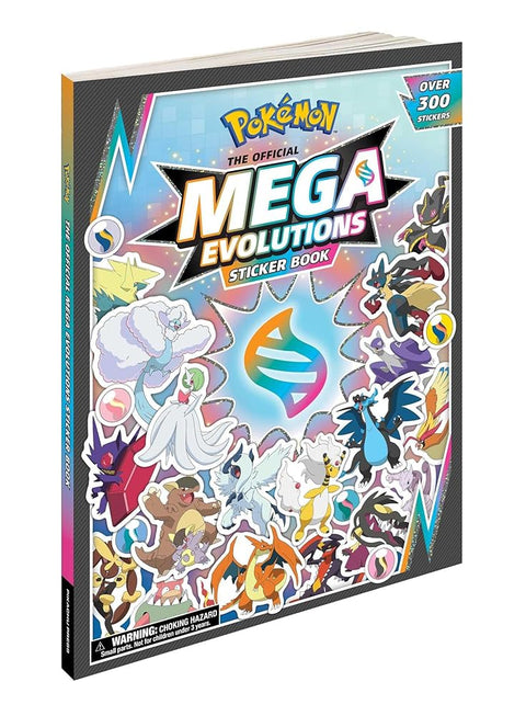 Pokémon The Official Mega Evolutions Sticker Book (Pokemon Pikachu Press) cover image