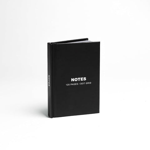 teNeues - Mini Notebook Hardcover - 120 Dot-Grid Pages with Lay Flat Binding, Classic Black: Mini NotebookBlack Mini Notebook: Mini Notebook cover image