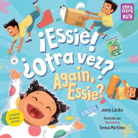 ¡Essie! ¿Otra vez? / Again, Essie? (Spanish Bilingual Edition) (Storytelling Math) cover image