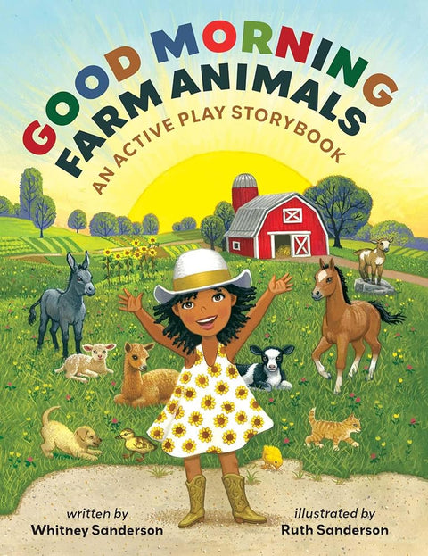 Good Morning, Farm Animals: An Active Play Storybook cover image