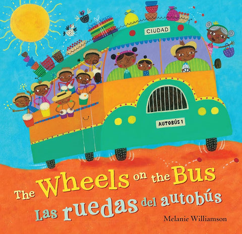 The Wheels on the Bus (Bilingual Spanish & English) (Barefoot Singalongs) (Spanish and English Edition) cover image