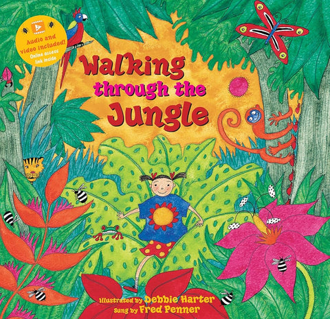 Walking Through the Jungle (Barefoot Books Singalongs) cover image