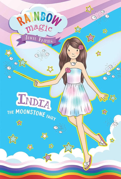 Rainbow Magic Jewel Fairies #1: India the Moonstone Fairy cover image