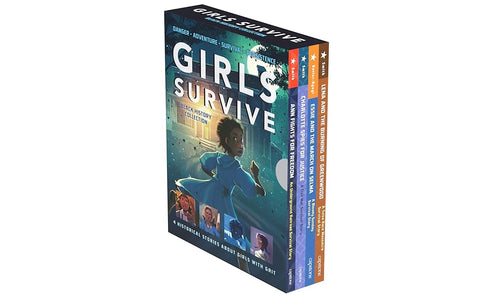 Girls Survive 4-Book Boxed Set 2: Black History Collection cover image