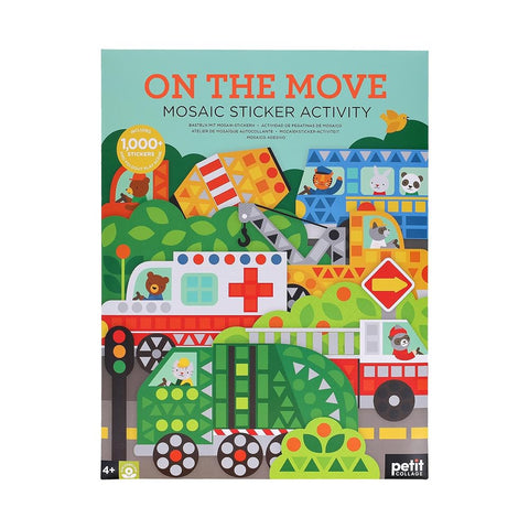 Mosaic Sticker Activity: On the Move cover image
