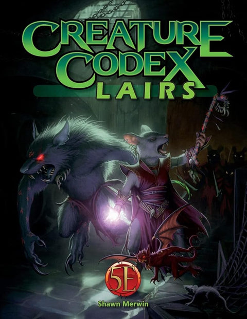 Creature Codex Lairs for 5th Edition cover image
