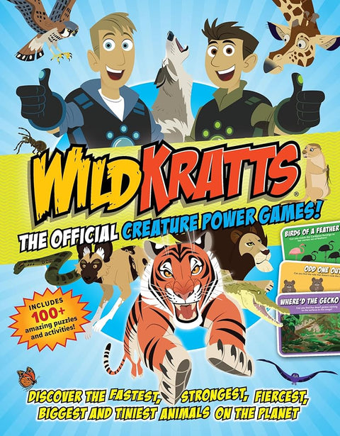 Wild Kratts: The OFFICIAL Creature Power Games!: Discover the fastest, strongest, fiercest, biggest and tiniest animals on the planet cover image