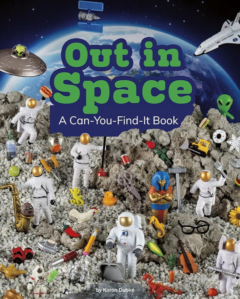 Out in Space: A Can-You-Find-It Book cover image
