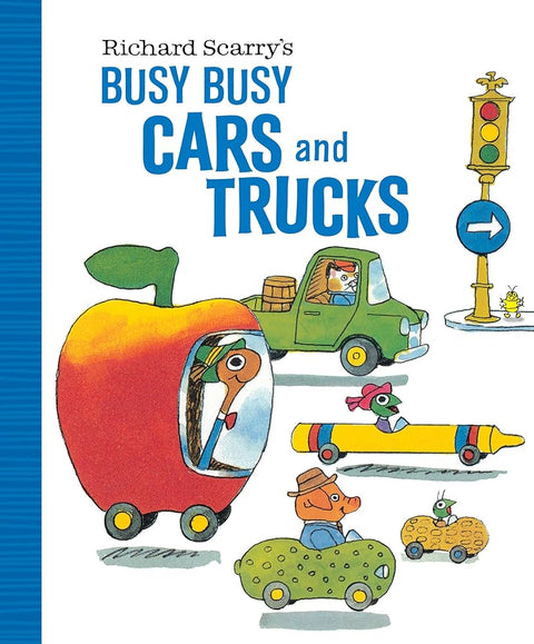 Richard Scarry's Busy Busy Cars and Trucks (Richard Scarry's BUSY BUSY Board Books) cover image
